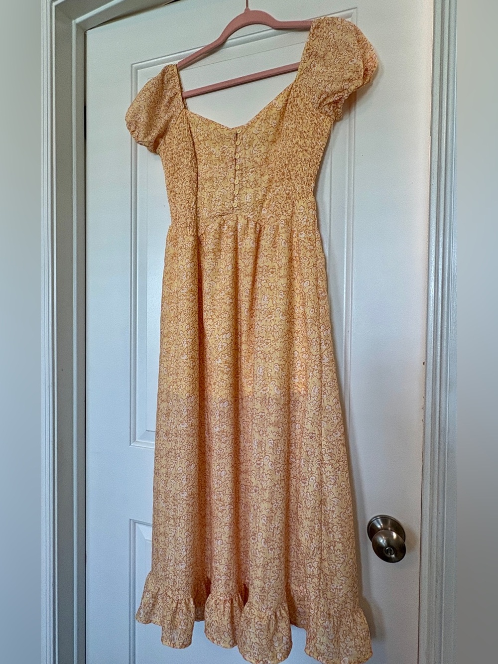Dizzy Lizzy Yellow Floral Dress